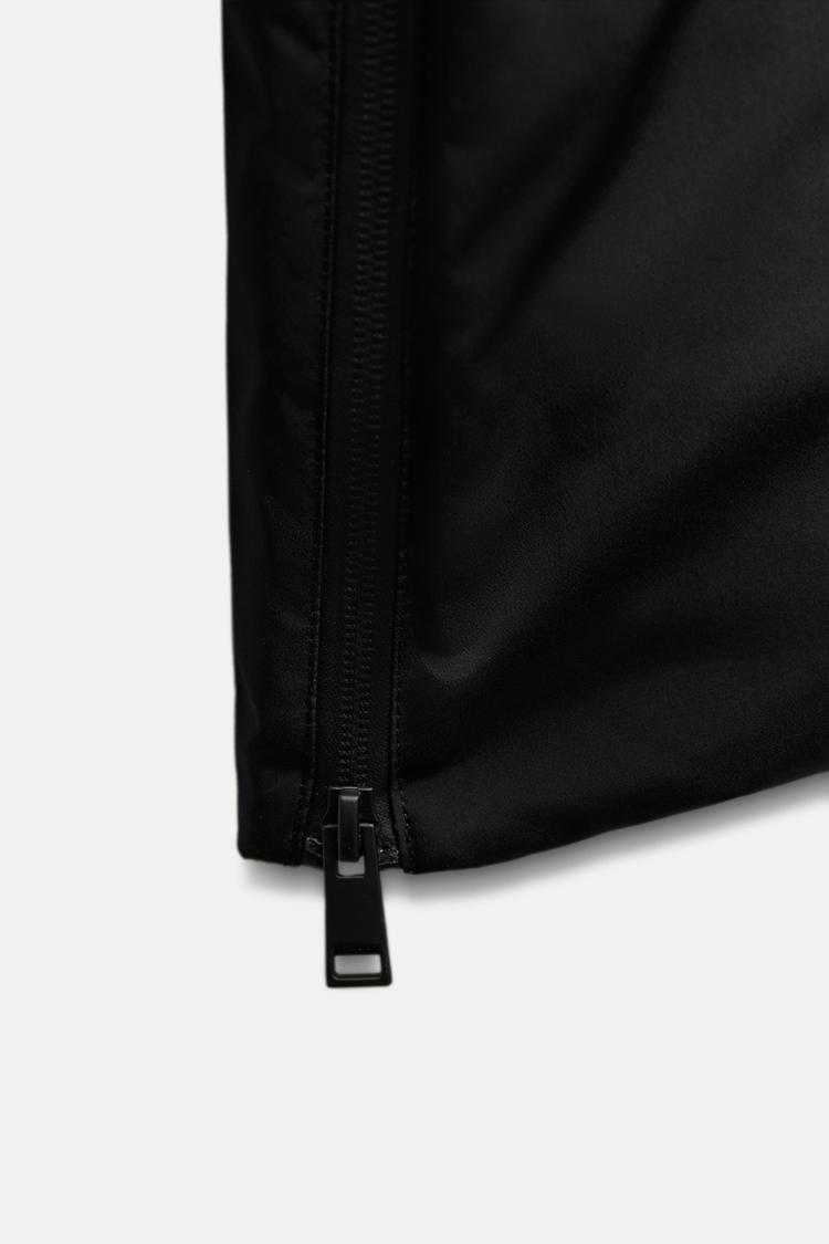 Water-Resistant Hooded Down Jacket