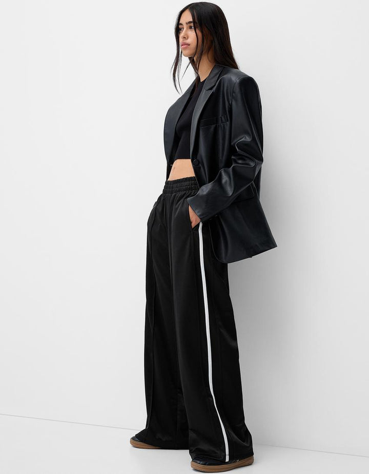 pants with stripes