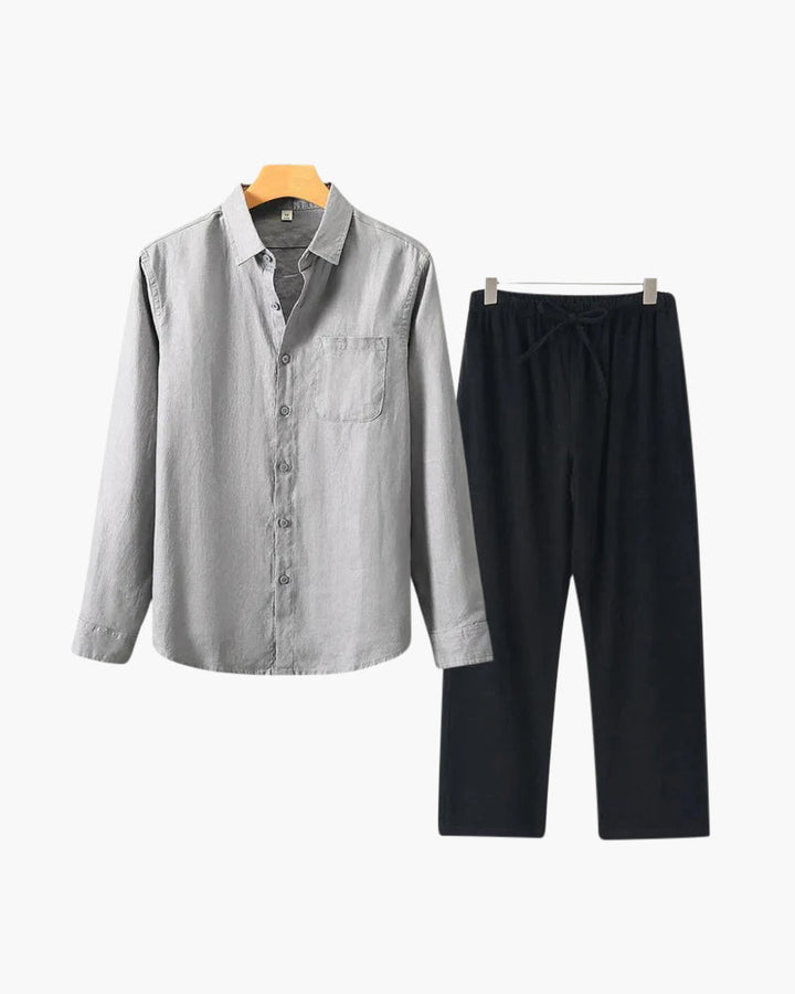 MONEY CLUB SIGNATURE LINEN SET (LONGSLEEVE EDITION)
