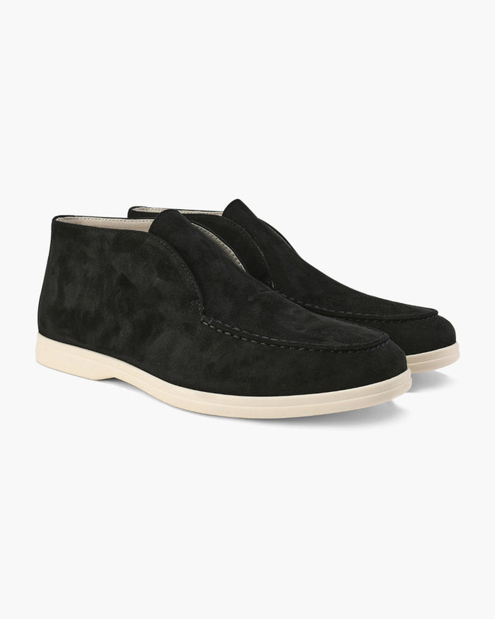 MONEY CLUB HIGH SUEDE LOAFERS