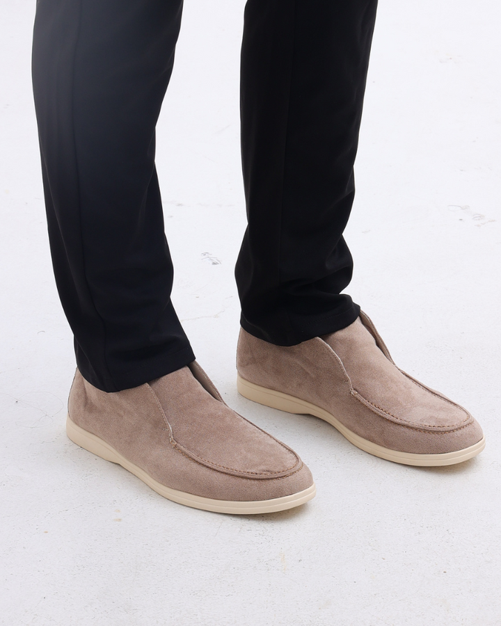MONEY CLUB HIGH SUEDE LOAFERS