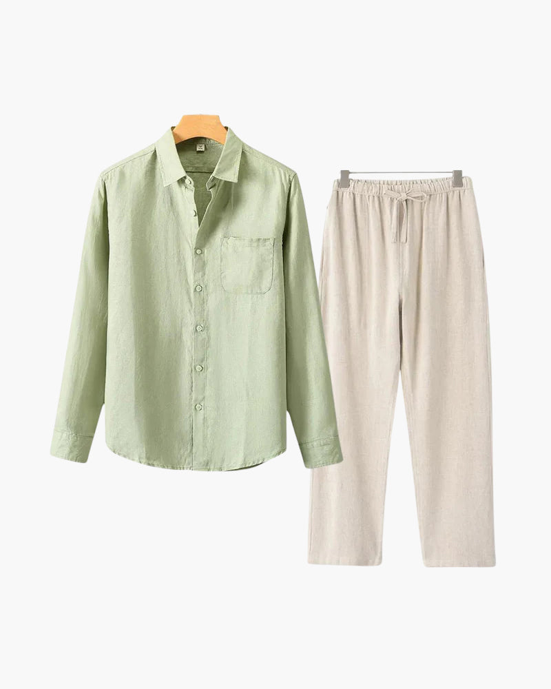 MONEY CLUB SIGNATURE LINEN SET (LONGSLEEVE EDITION)