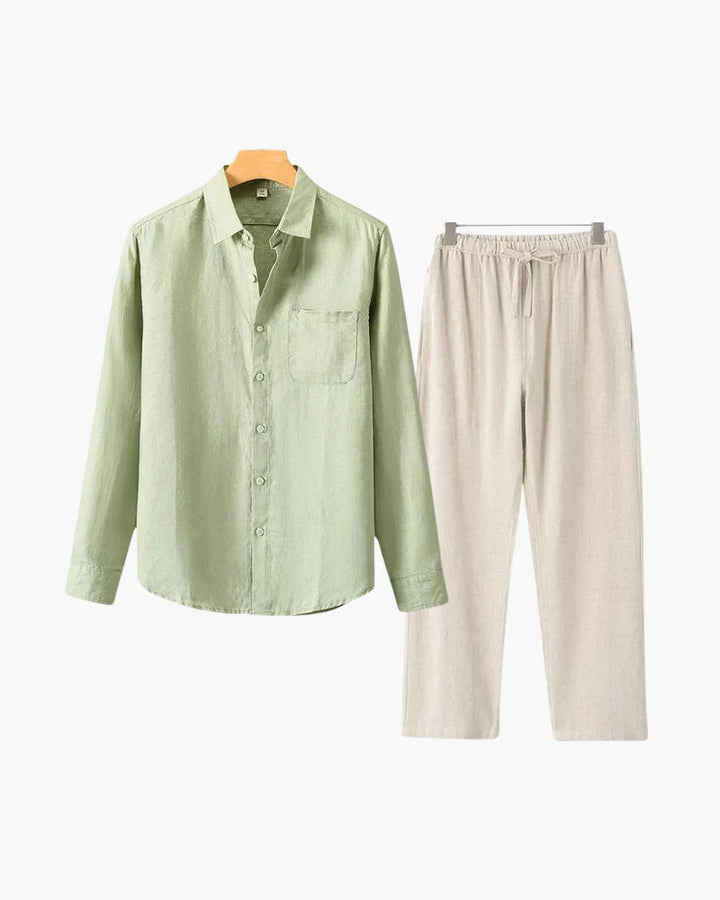 MONEY CLUB SIGNATURE LINEN SET (LONGSLEEVE EDITION)