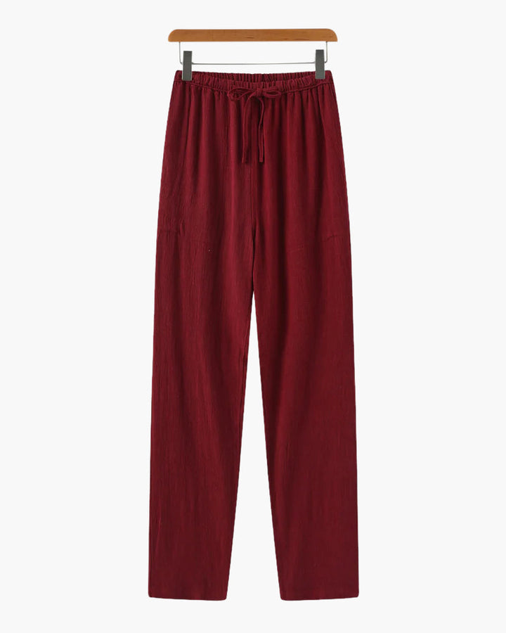 CAIRO - LINEN PANTALON SLIM FIT