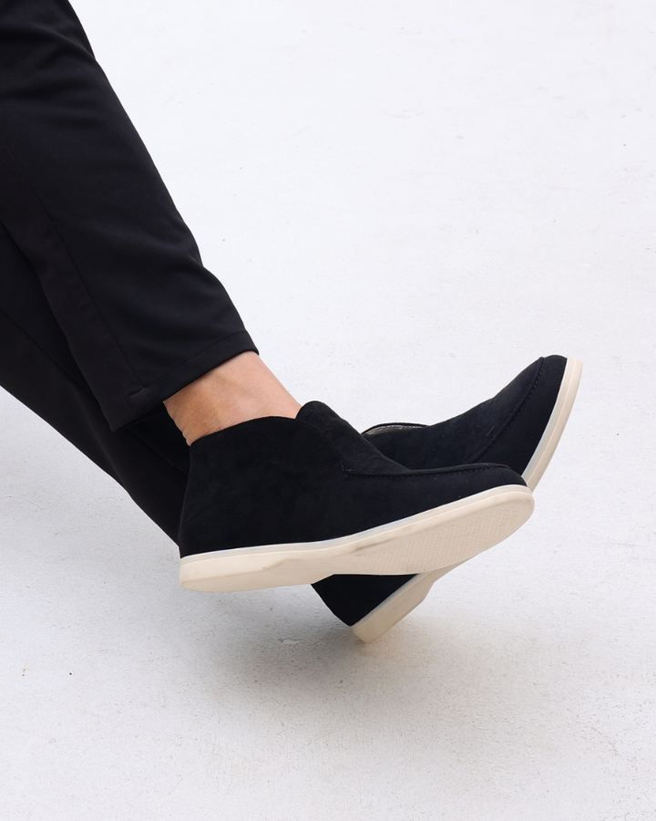 MONEY CLUB HIGH SUEDE LOAFERS