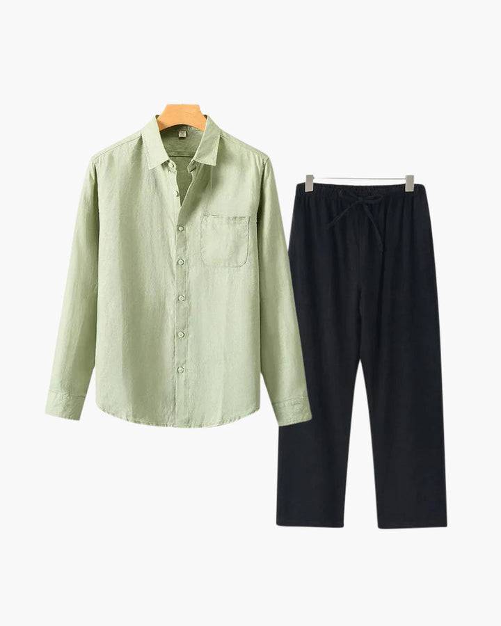 MONEY CLUB SIGNATURE LINEN SET (LONGSLEEVE EDITION)