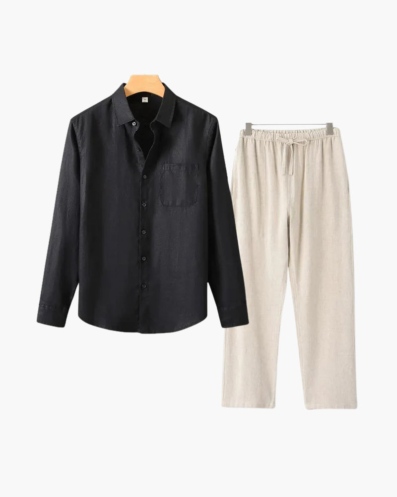 MONEY CLUB SIGNATURE LINEN SET (LONGSLEEVE EDITION)