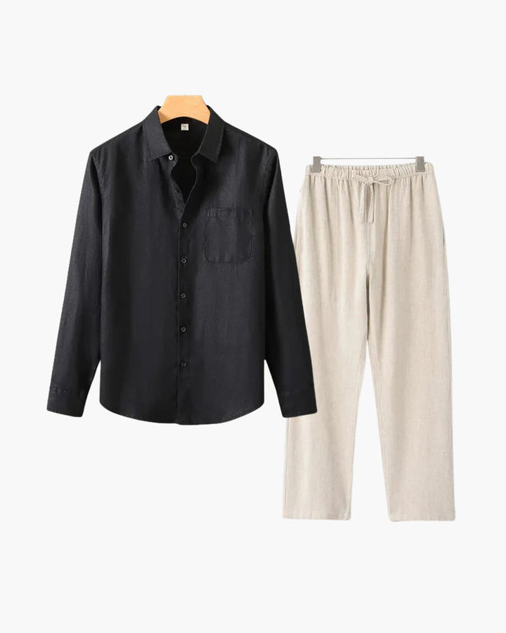 MONEY CLUB SIGNATURE LINEN SET (LONGSLEEVE EDITION)