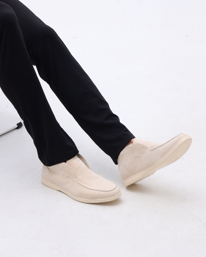 MONEY CLUB HIGH SUEDE LOAFERS