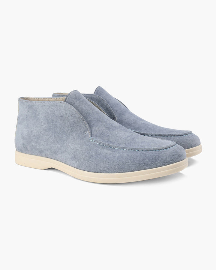 MONEY CLUB HIGH SUEDE LOAFERS