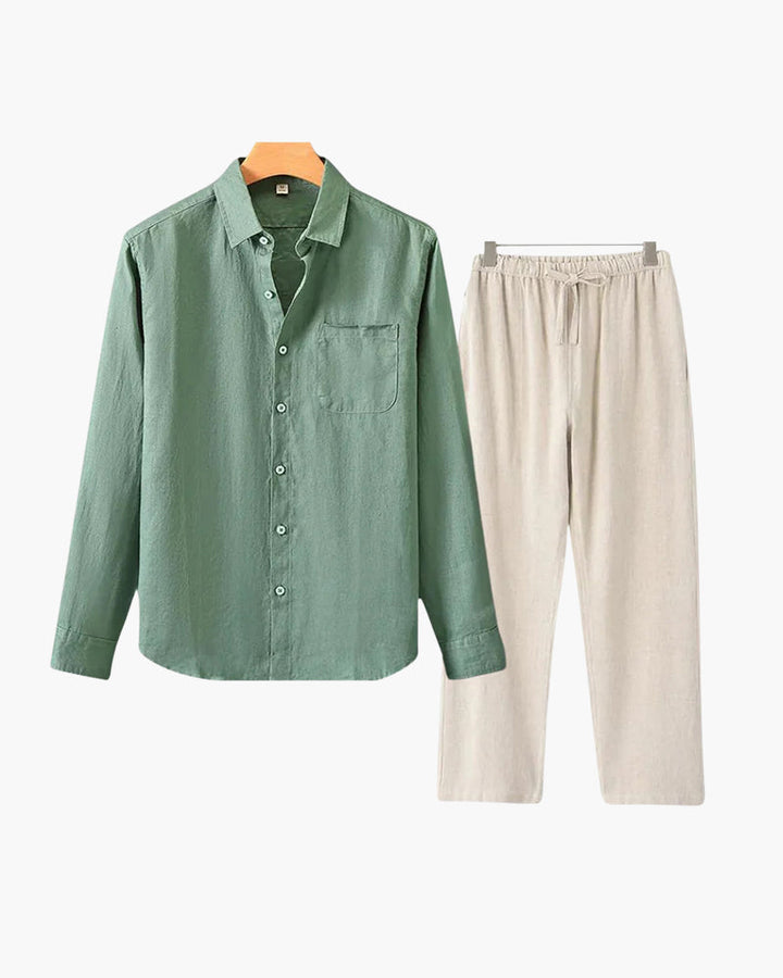 MONEY CLUB SIGNATURE LINEN SET (LONGSLEEVE EDITION)