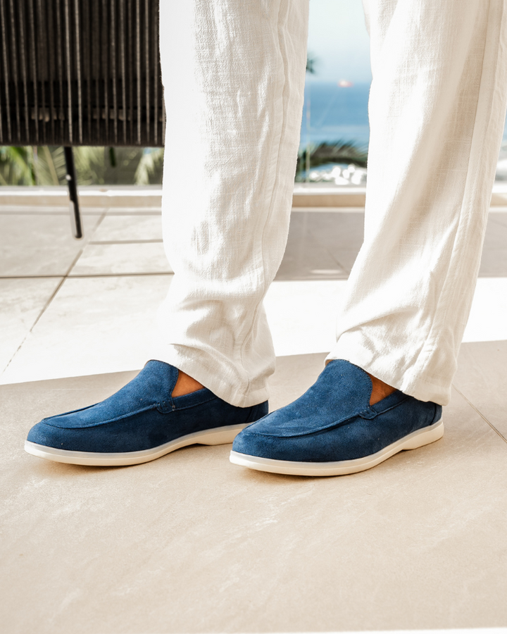 MONEY CLUB SUEDE LOAFERS