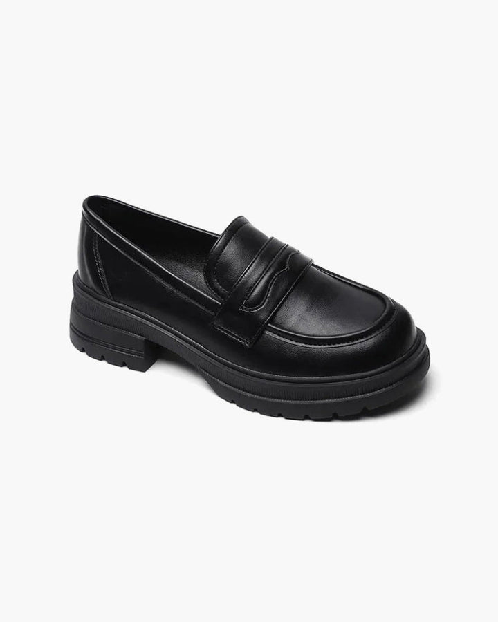 MONEY CLUB LEATHER LOAFERS