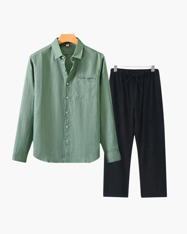 MONEY CLUB SIGNATURE LINEN SET (LONGSLEEVE EDITION)