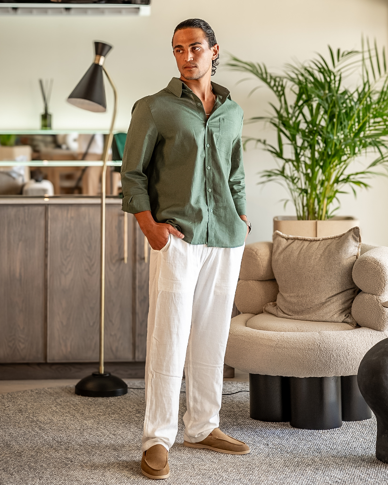 MONEY CLUB SIGNATURE LINEN SET (LONGSLEEVE EDITION)