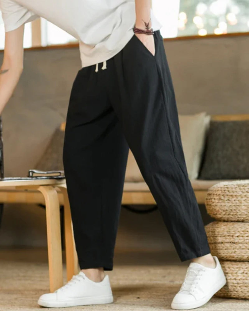 NAPOLI LINEN PANTALON