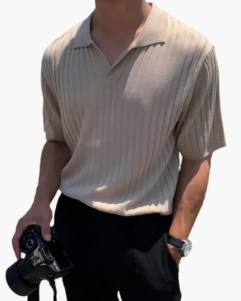 MILANO – TEXTURED COTTON POLO
