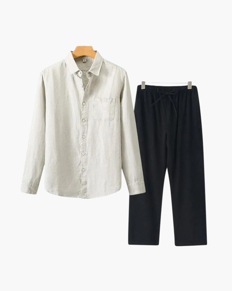 MONEY CLUB SIGNATURE LINEN SET (LONGSLEEVE EDITION)
