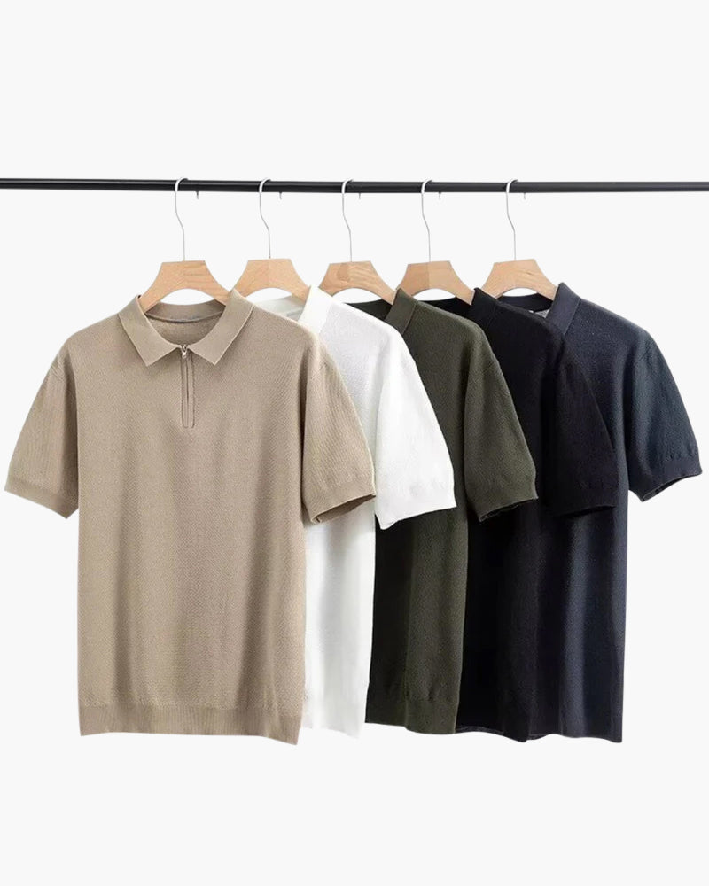 RIVÈRA ALTA ZIP UP POLO