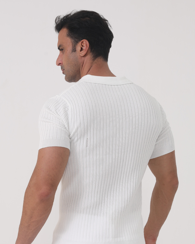 MILANO – TEXTURED COTTON POLO