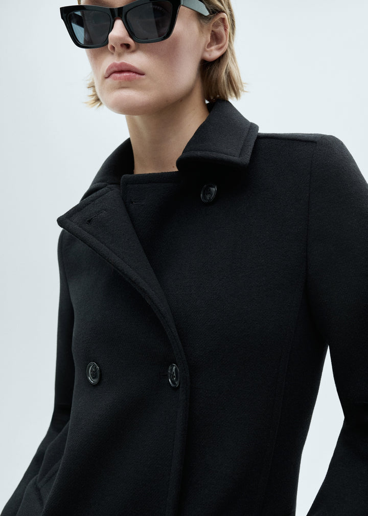 Noir Luxe Coat