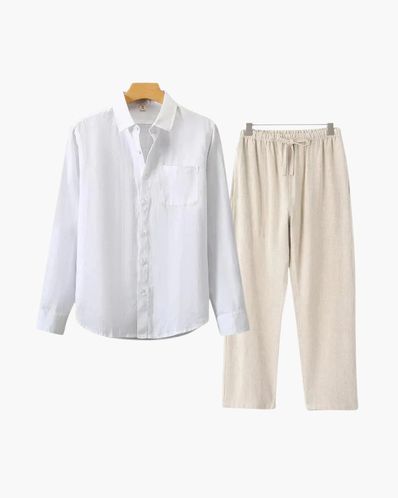 MONEY CLUB SIGNATURE LINEN SET (LONGSLEEVE EDITION)