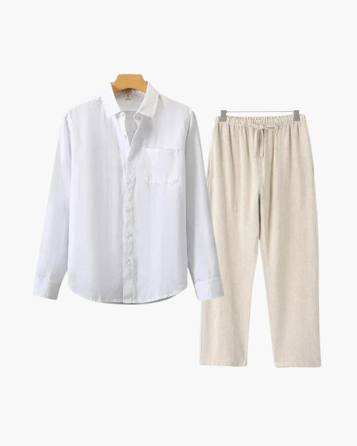MONEY CLUB SIGNATURE LINEN SET (LONGSLEEVE EDITION)