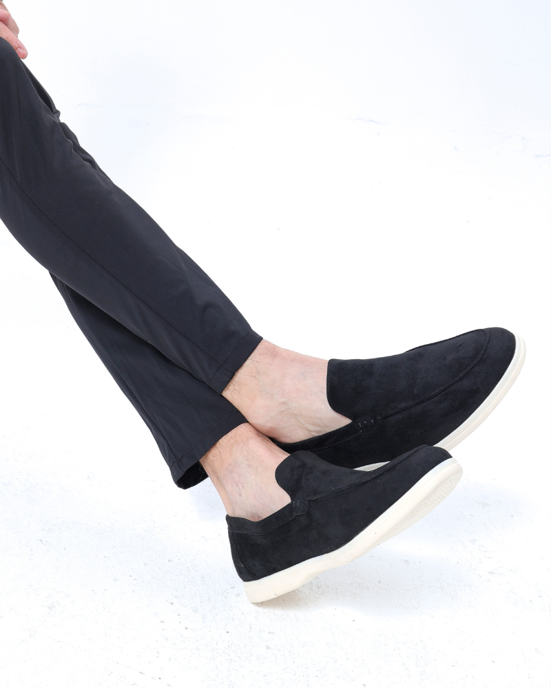 MONEY CLUB SUEDE LOAFERS
