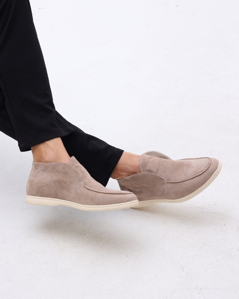 MONEY CLUB HIGH SUEDE LOAFERS