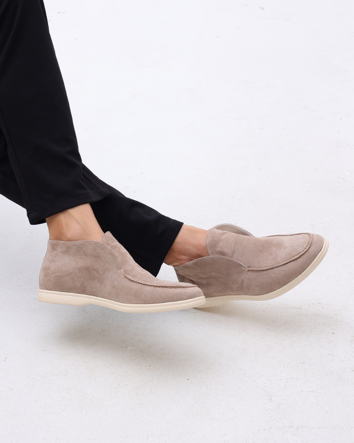 MONEY CLUB HIGH SUEDE LOAFERS