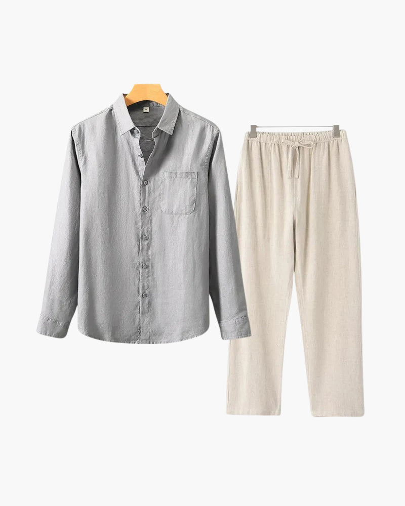 MONEY CLUB SIGNATURE LINEN SET (LONGSLEEVE EDITION)