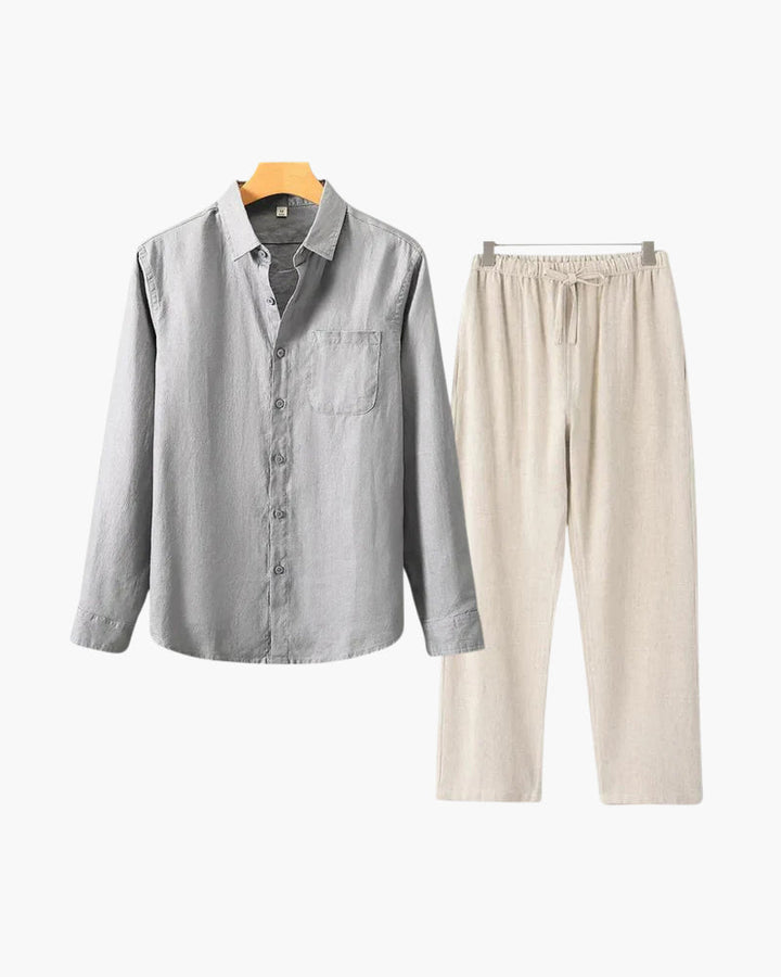 MONEY CLUB SIGNATURE LINEN SET (LONGSLEEVE EDITION)
