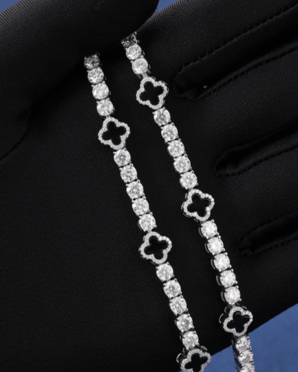 Clover Tennis Bracelet