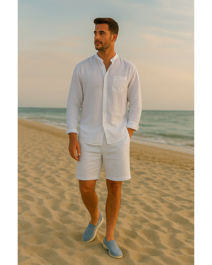THE AMALFI LINEN SET