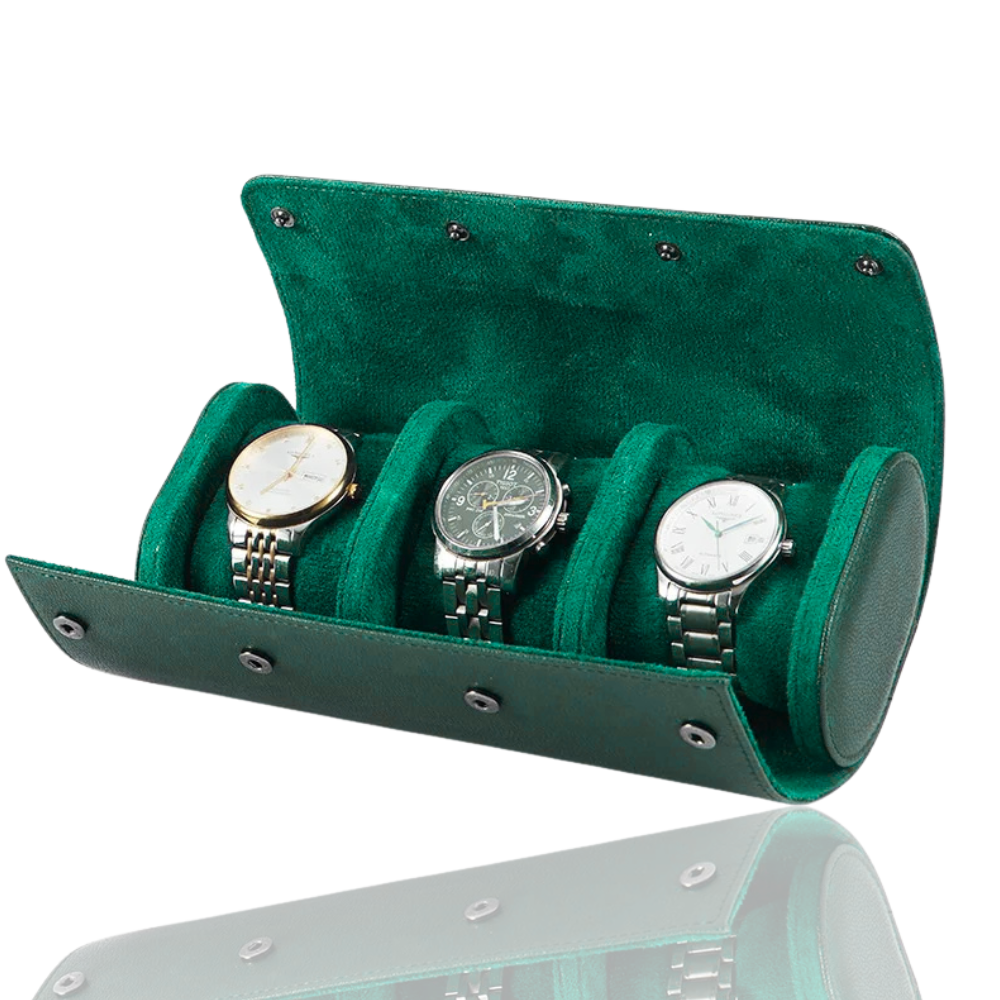 Money Club 3-Slot Watch Box