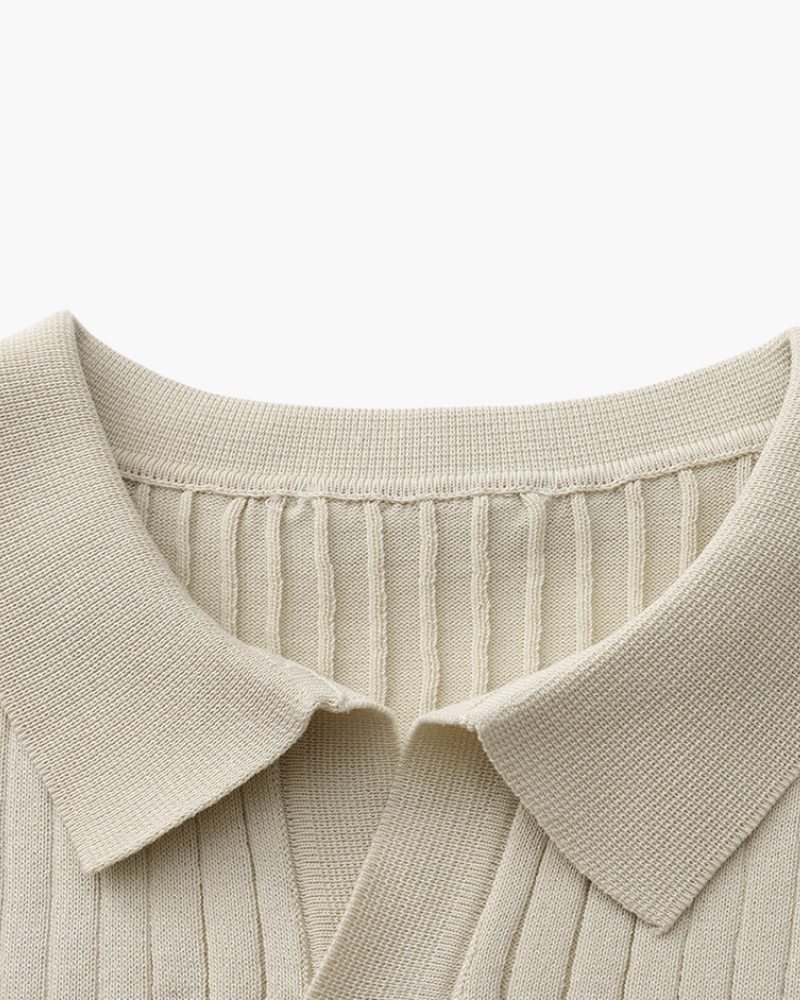 PREMIUM RIBBED POLO