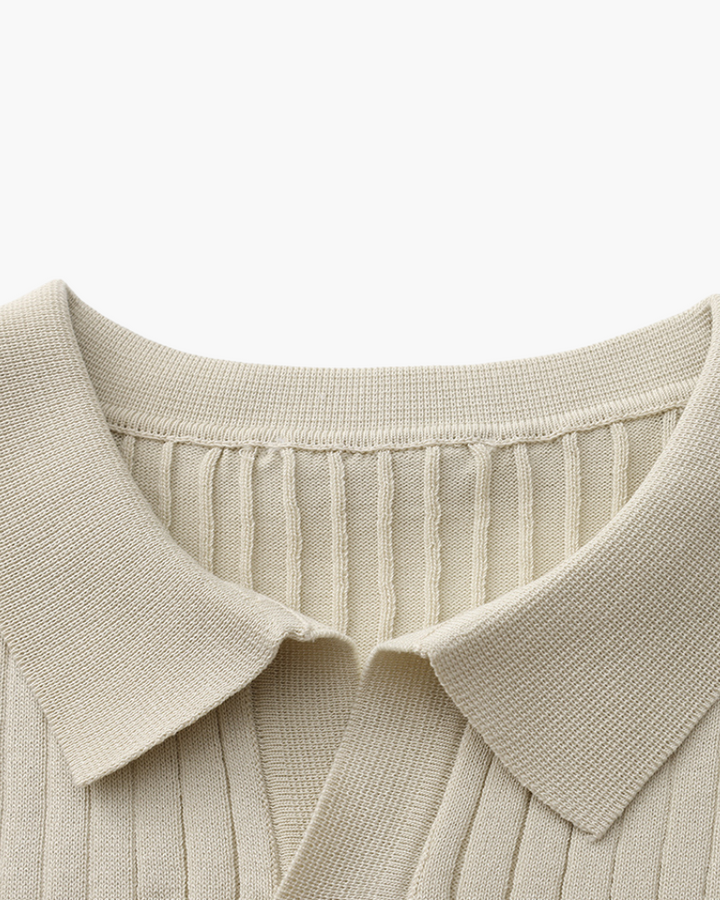 PREMIUM RIBBED POLO