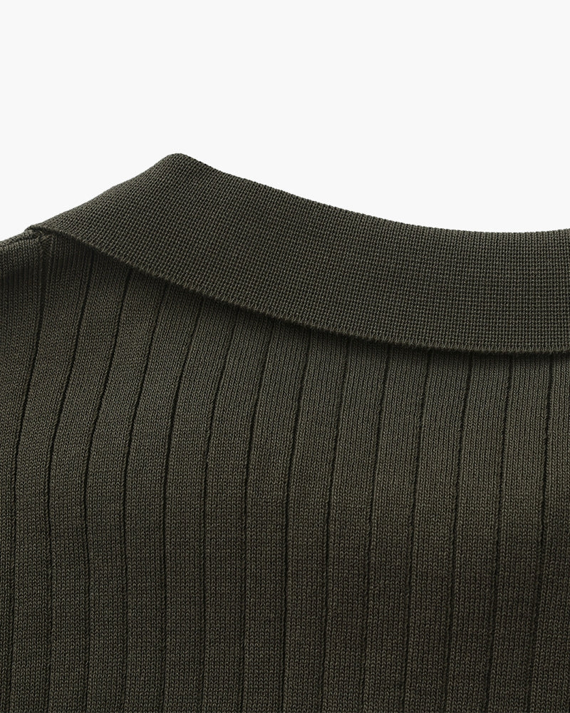PREMIUM RIBBED POLO