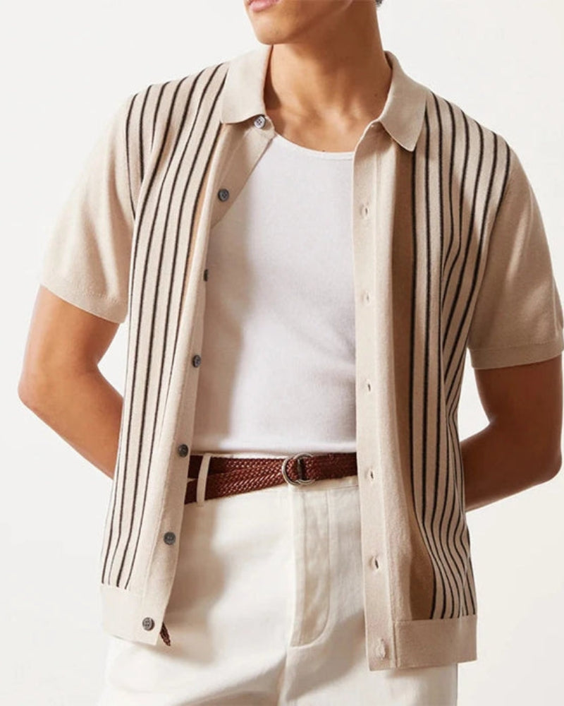 CASABLANCA KNIT POLO