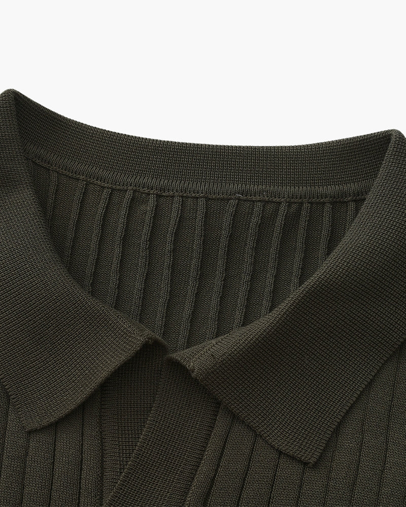PREMIUM RIBBED POLO