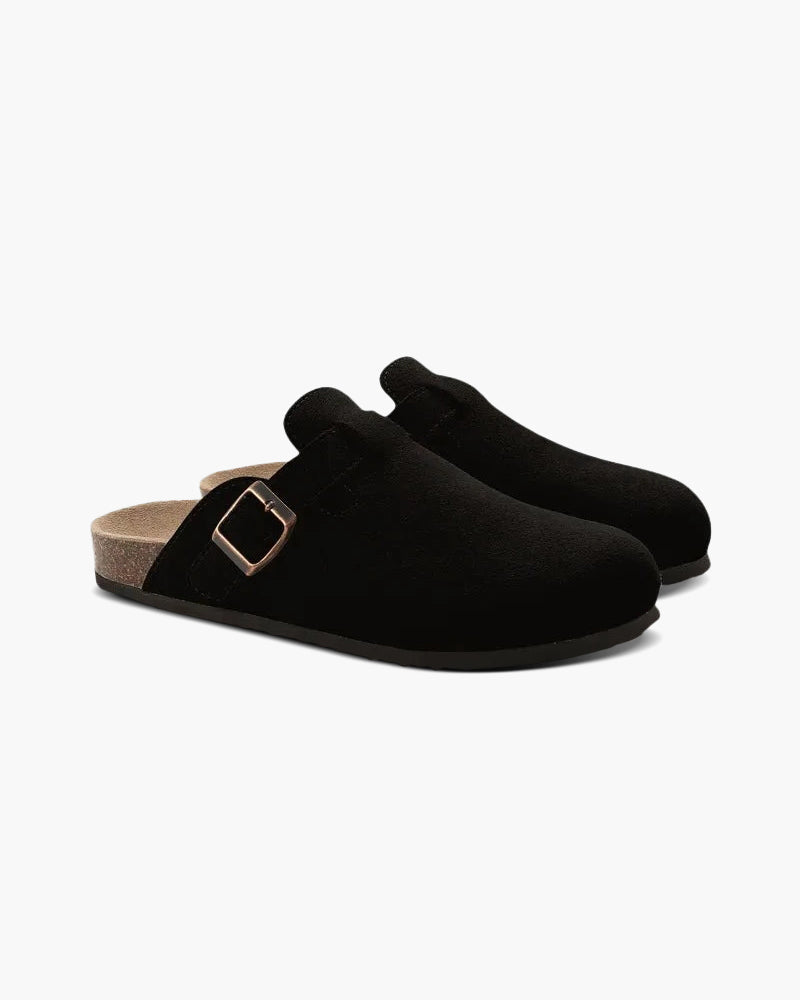 MONEY CLUB SUEDE CLOGS