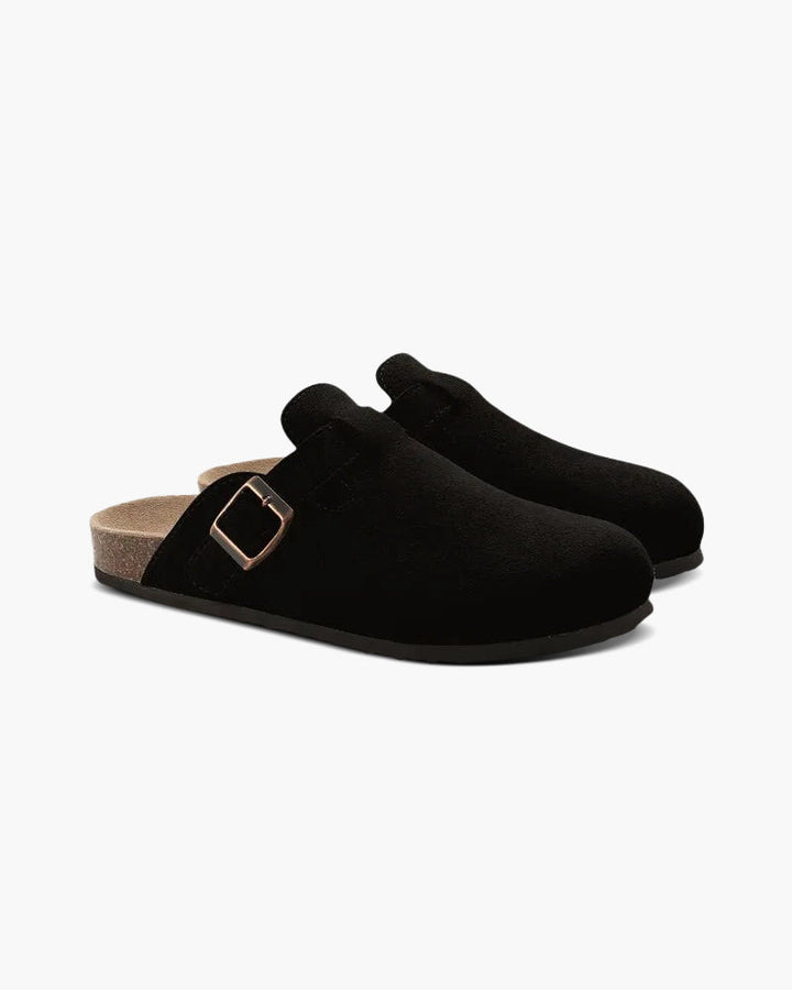 MONEY CLUB SUEDE CLOGS