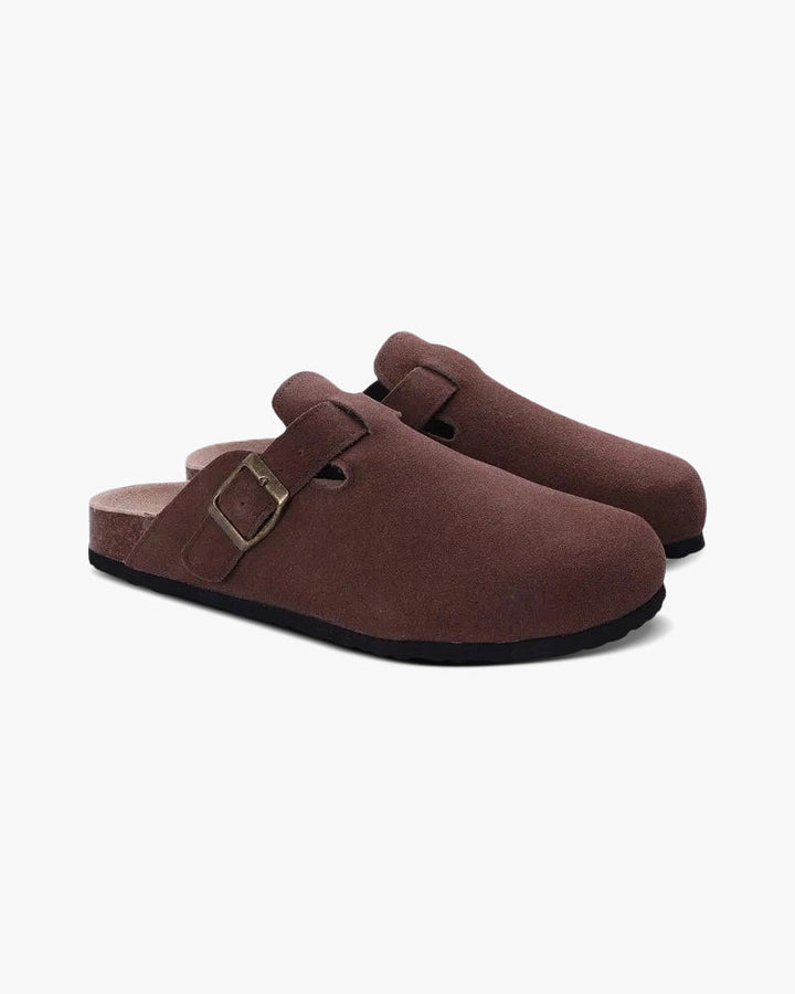 MONEY CLUB SUEDE CLOGS