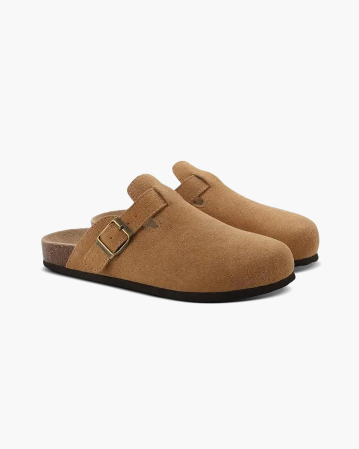 MONEY CLUB SUEDE CLOGS