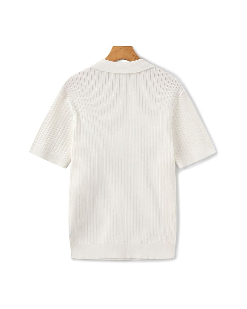 PREMIUM RIBBED POLO