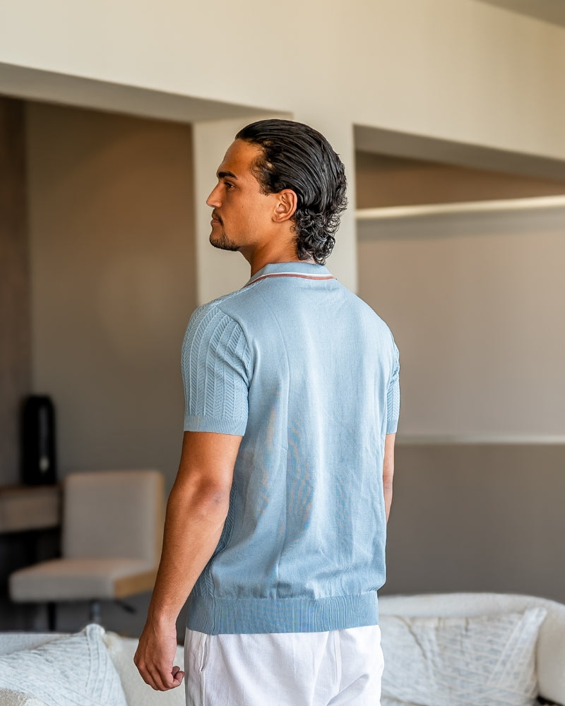 CLAYBOURNE KNIT POLO