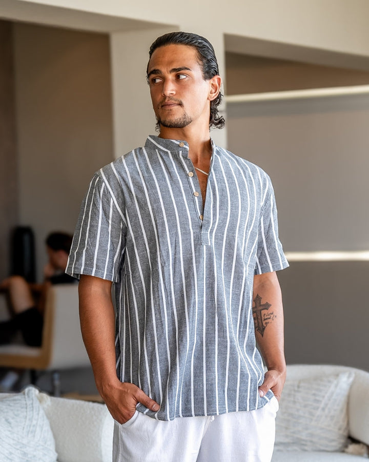 RIVIERA STRIPED POLO