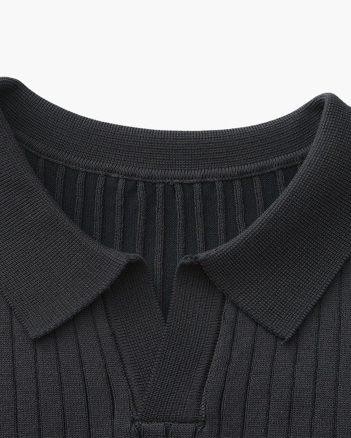 PREMIUM RIBBED POLO