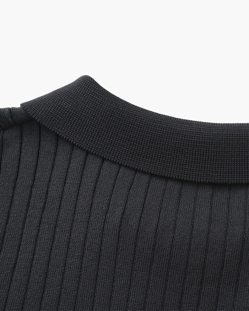 PREMIUM RIBBED POLO