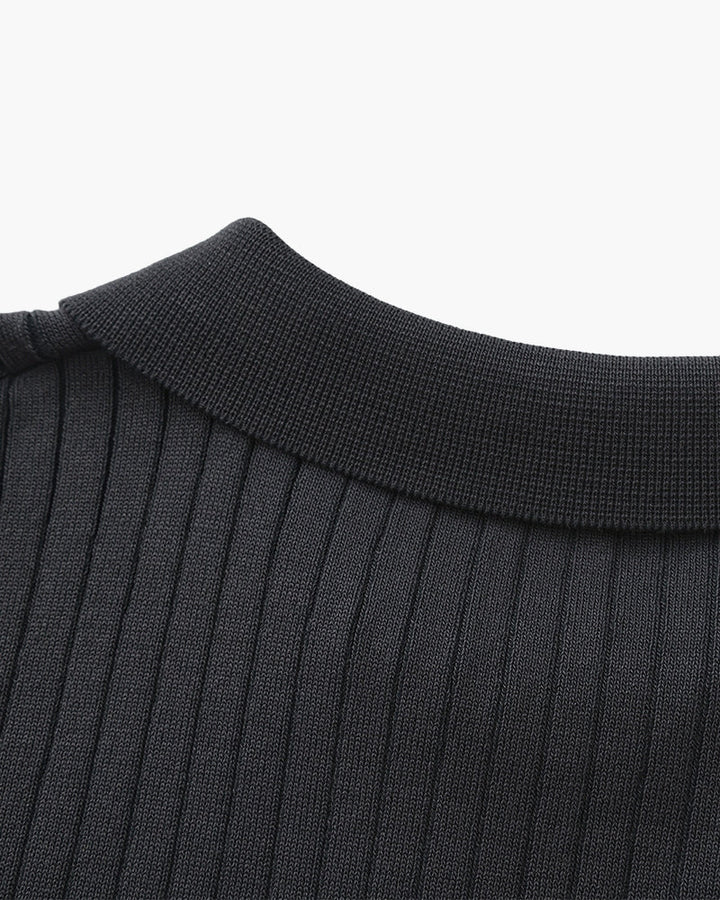 PREMIUM RIBBED POLO